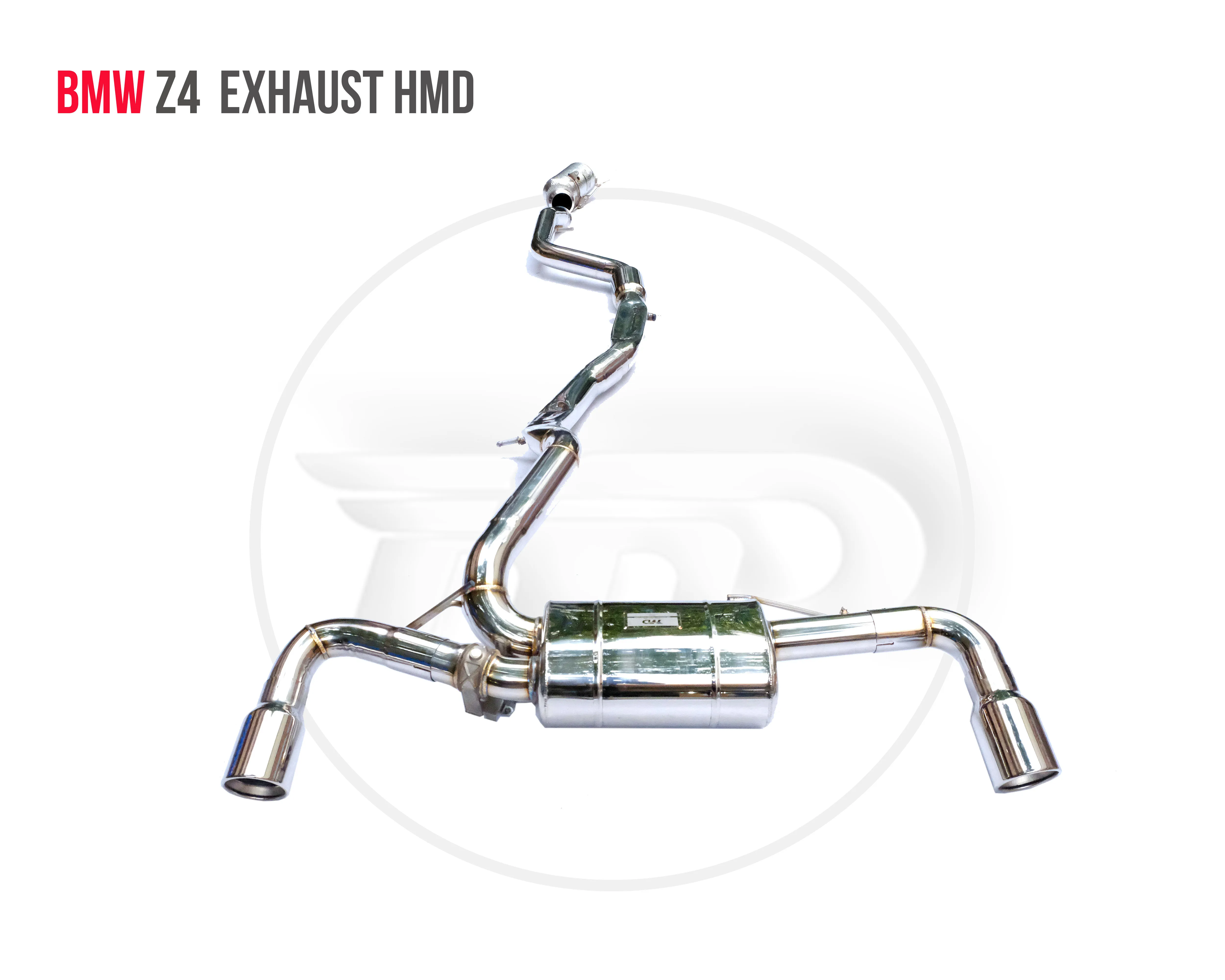 Выхлопная труба из нержавеющей стали HMD Performance подходит для электронного клапана автоматической модификации BMW Z4 Изображение 1