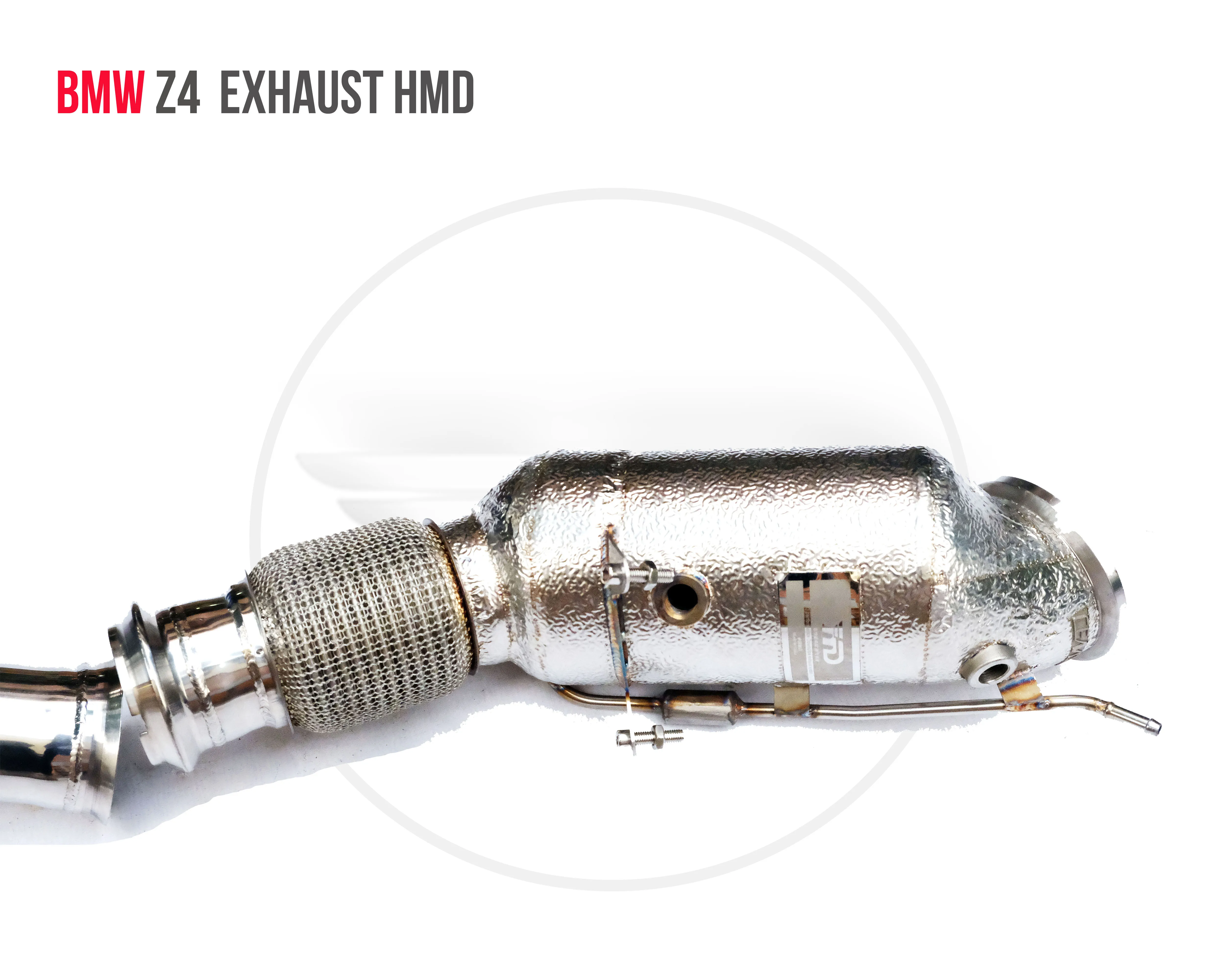 Выхлопная труба из нержавеющей стали HMD Performance подходит для электронного клапана автоматической модификации BMW Z4 Изображение 2