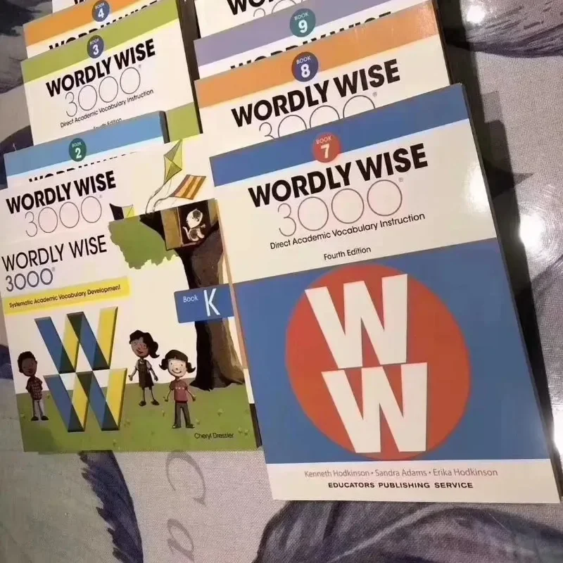 Горячая распродажа WORLDLY WISE 3000 Book K-Book12 IELTS TOEFL Расширение словарного запаса английских слов Изучение английского языка для детей Изображение 1