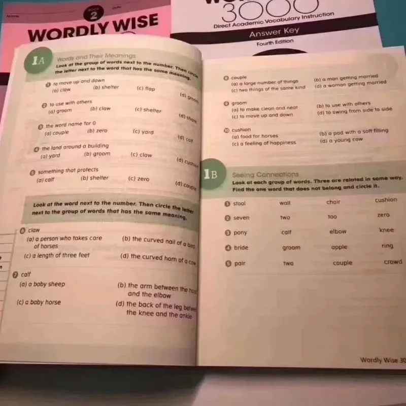 Горячая распродажа WORLDLY WISE 3000 Book K-Book12 IELTS TOEFL Расширение словарного запаса английских слов Изучение английского языка для детей Изображение 3