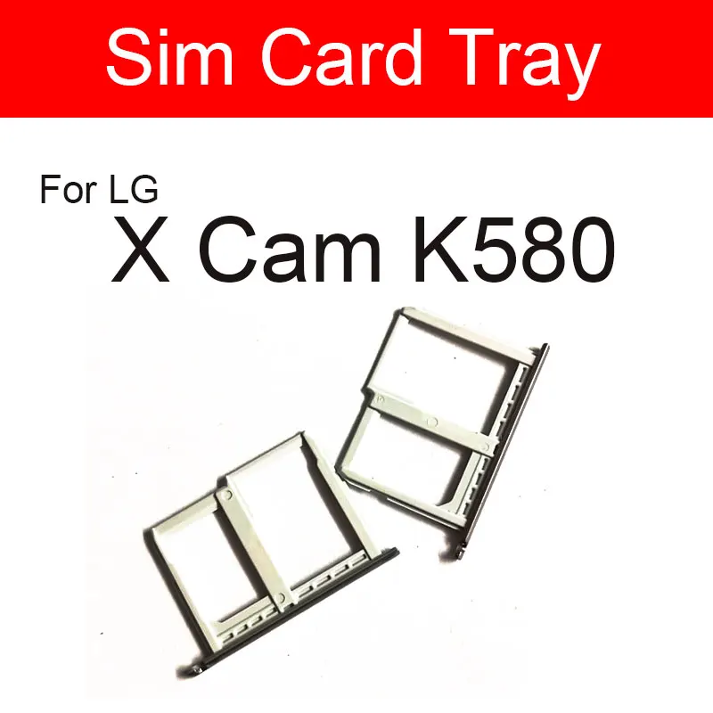 Держатель Слота Для Лотка SIM-карты LG X Power 2 K220DS M320 X Cam K580 X Screen K500DS Замена Гнезда для Sim-карты Для Чтения K500DS Ремонтная Деталь Изображение 1