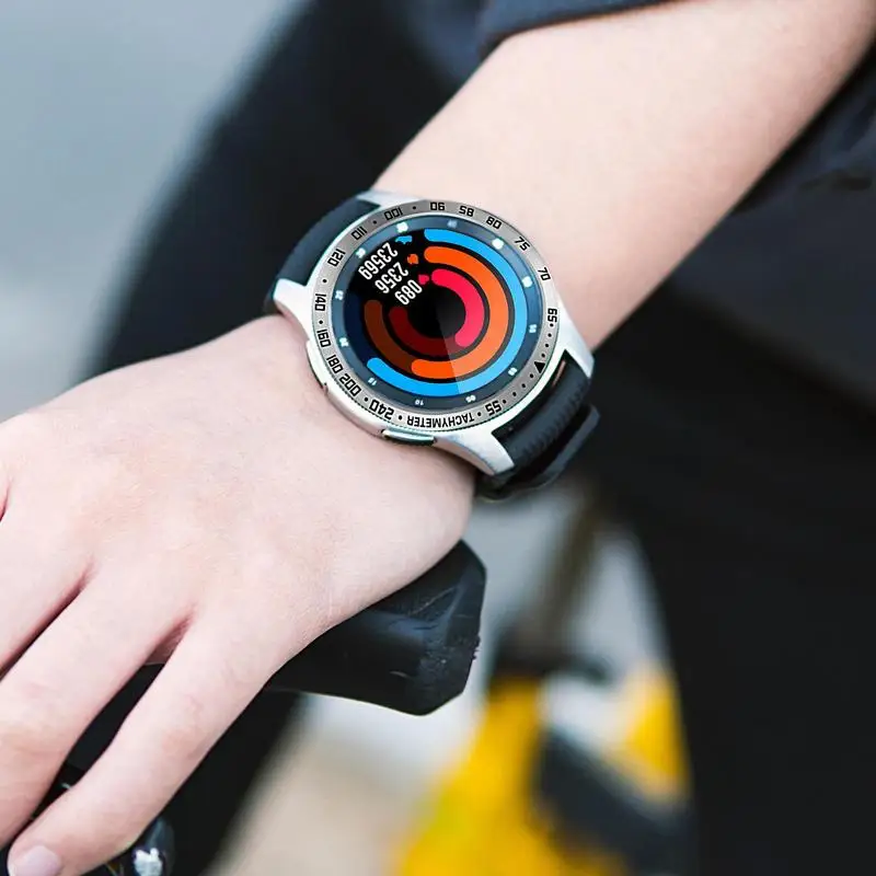 Дизайн безеля и кольца для Samsung Smart Bracelet Ring, крышка смарт-часов 43 мм 47 мм для Samsung Watch6, Классическое кольцо-бампер, водонепроницаемое Изображение 3