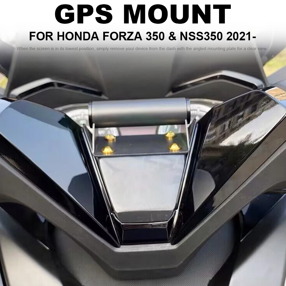 Для Honda Forza 350 NSS Forza350 NSS350 2021 2022 2023 Новый Мотоцикл Смартфон Подставка Для Телефона Держатель GPS Навигационная Пластина Кронштейн Изображение 0