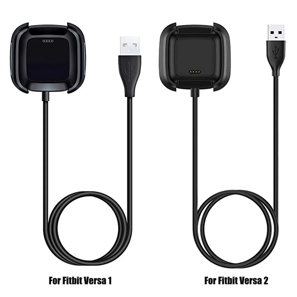 Для смарт-часов Fitbit Versa 2 Кабель зарядного устройства для адаптера Fitbit Versa USB Кабель для зарядки Аксессуары для зарядного устройства Versa2 для часов Изображение 0