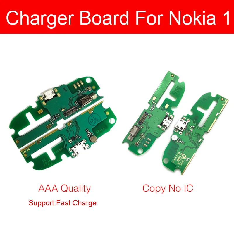 Док-станция USB-Зарядного Устройства Для Nokia 1 2 2.1 3 3.1 1Plus 3.1 Plus USB-Разъем Для Зарядки Зарядного Устройства с Микрофоном Запчасти для Ремонта Изображение 1