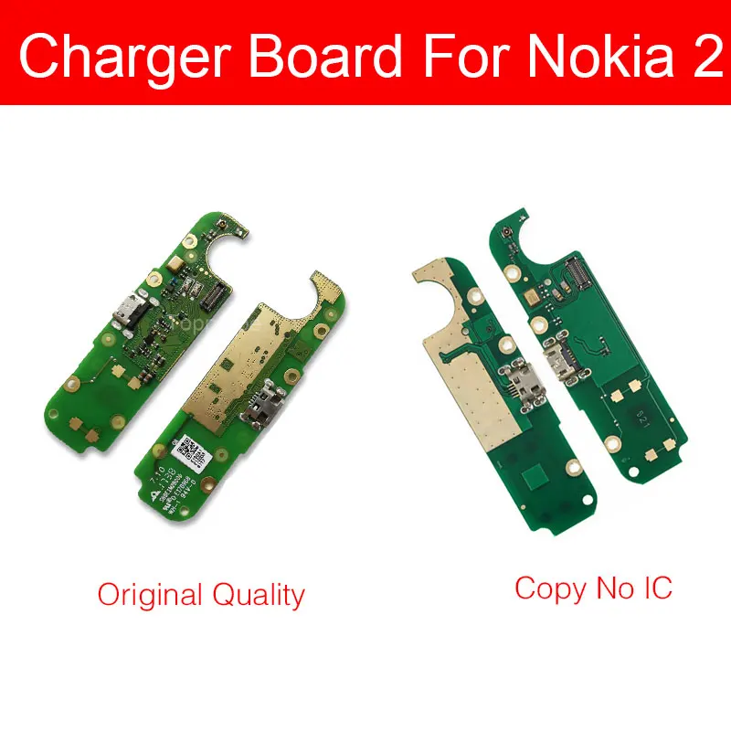 Док-станция USB-Зарядного Устройства Для Nokia 1 2 2.1 3 3.1 1Plus 3.1 Plus USB-Разъем Для Зарядки Зарядного Устройства с Микрофоном Запчасти для Ремонта Изображение 2