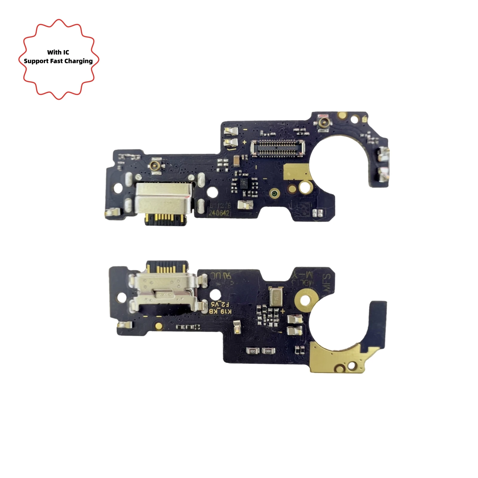 Док-станция для зарядного устройства USB, разъем для гибкого кабеля, зарядный порт, запасные части для Redmi Note 10 5G M3 Pro Изображение 3