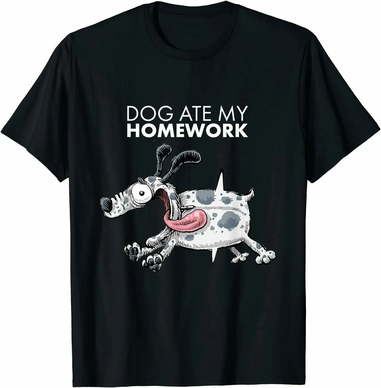 Домашняя работа для собак премиум-класса, отличная идея для подарка, футболка S-3XL, мужские повседневные футболки из 100% хлопка, свободный топ, размер S-3XL Изображение 0