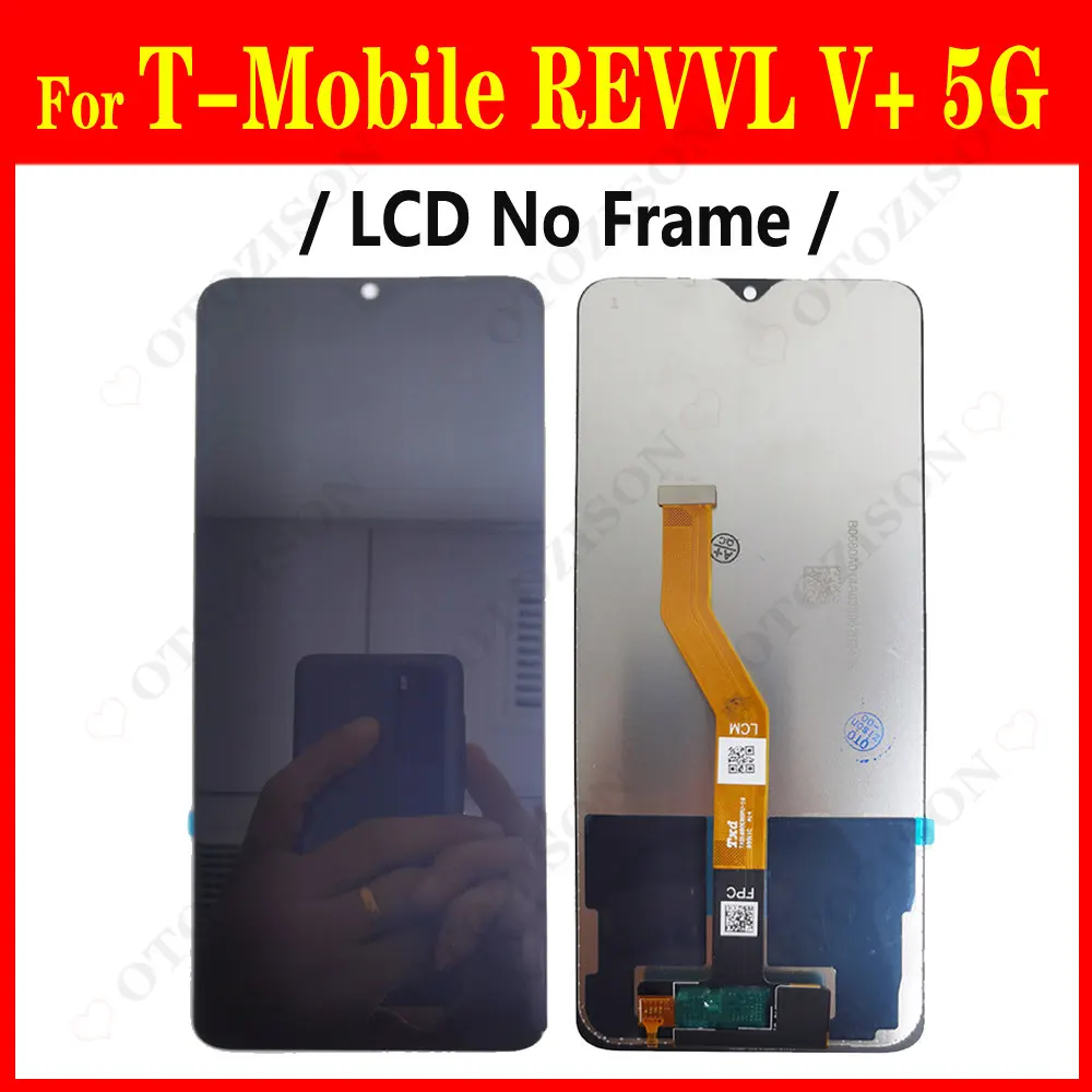ЖК-дисплей Для T-Mobile REVVL 4 4 + Дисплей V Plus V + 6 Pro 5G Экран С Рамкой Сенсорный Дигитайзер В Сборе Замена 5007Z 5007W T790W Изображение 2