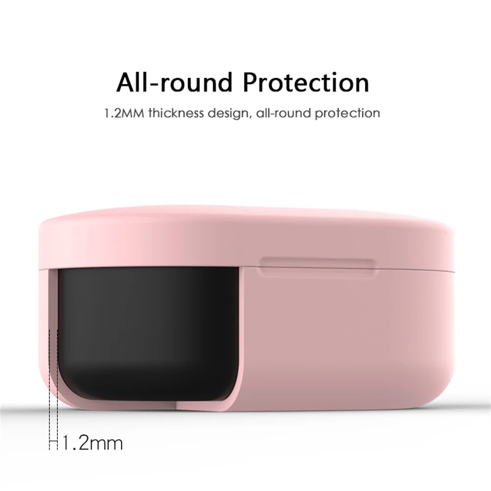 Заряжаемый защитный чехол для гарнитуры для Xiaomi Redmi Airdots Силиконовый защитный чехол для наушников Чехол для Bluetooth-гарнитуры Изображение 1
