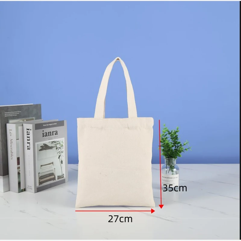 Изготовленная на заказ 3D вышивка, печать логотипа, холст, женские сумки-тоут, сумка для покупок, мужская сумка для покупок, сумки через плечо Изображение 1