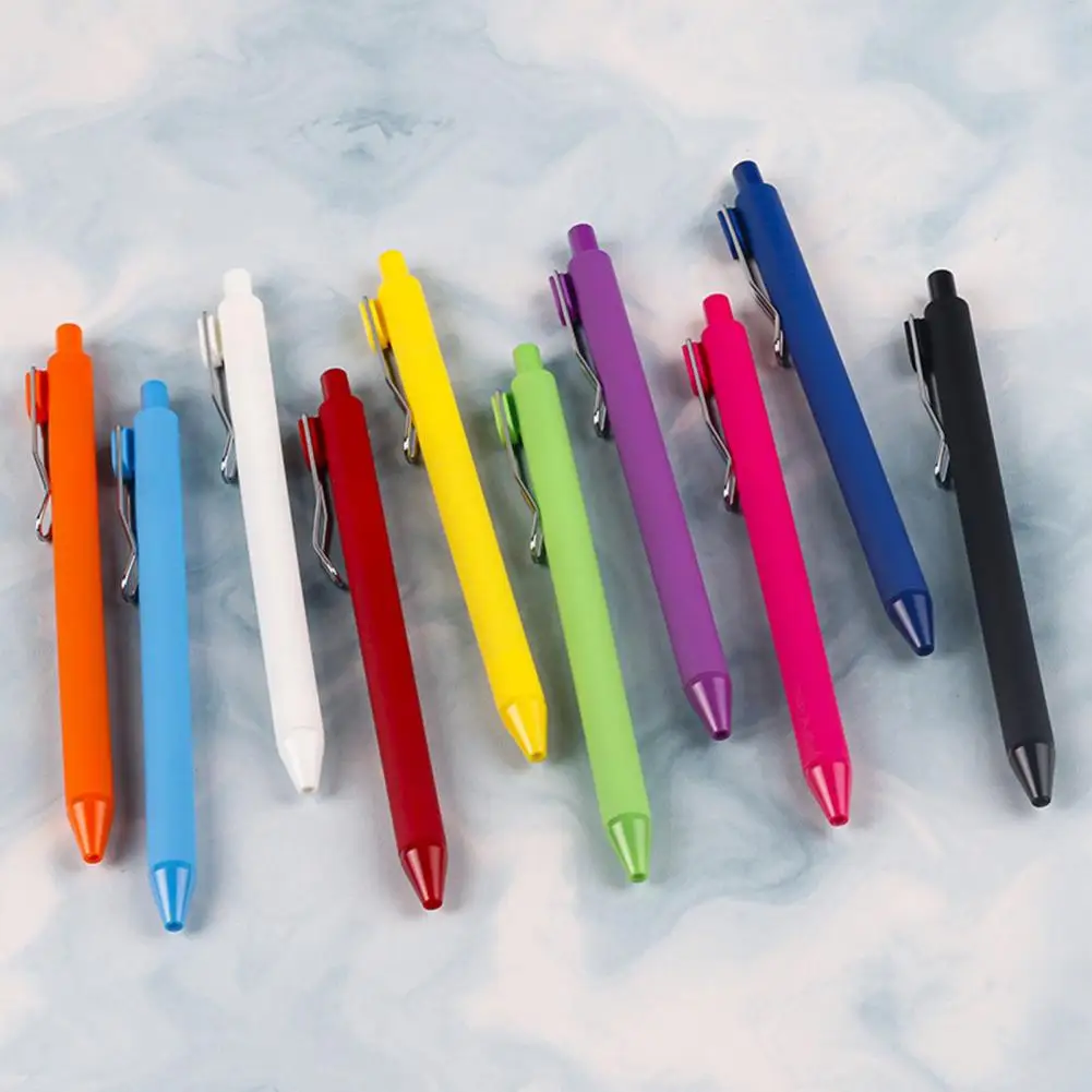 Изящные креативные ручки телесного цвета из 2 предметов, Прекрасные ручки для подписи, портативный офисный аксессуар Изображение 3