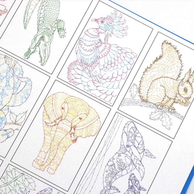 Книга-раскраска для развития детского мозга и памяти Ultimate Dot to Dot Animals, второе издание Изображение 2
