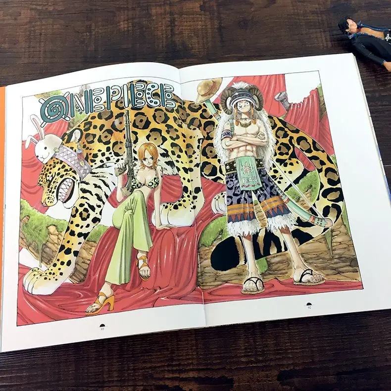 Книги по искусству (цельный) Eiichiro Oda Painting COLOR WALK Все 8 томов японской классической коллекции аниме-книг Изображение 5