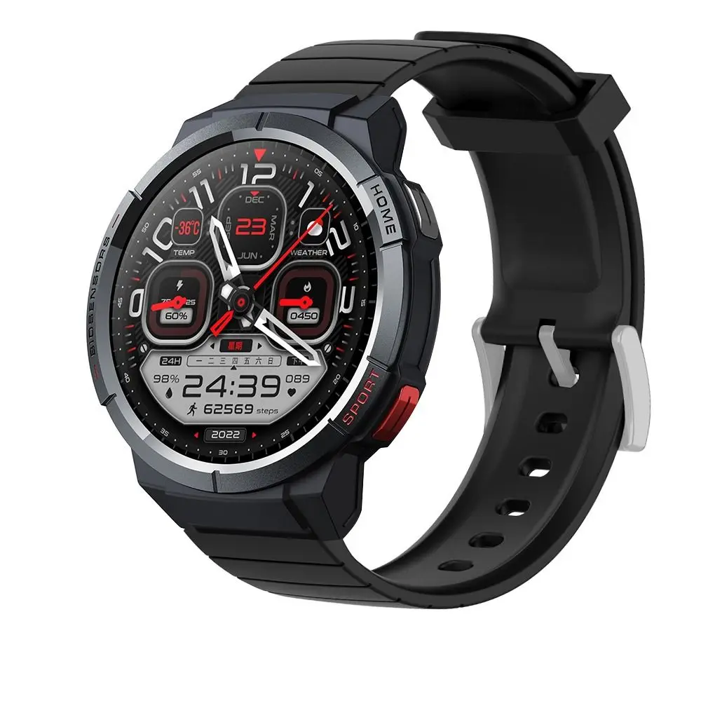 Красочный ремешок для часов Mibro GS Watch Смарт-браслет Ремешок для часов Мягкие Силиконовые Спортивные аксессуары Ремешок для ремня Изображение 3