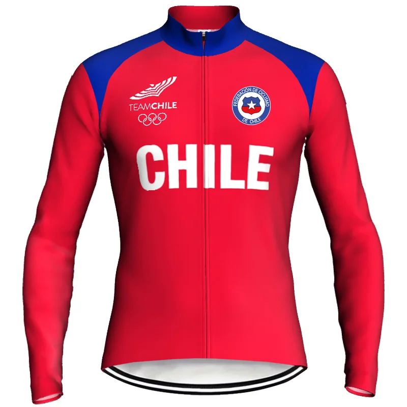 Куртки из джерси для велоспорта на горных велосипедах Чили, рубашка с длинным рукавом, дорожный MTB свитер, Велосипедная противоскользящая одежда, облегающее спортивное пальто Изображение 2