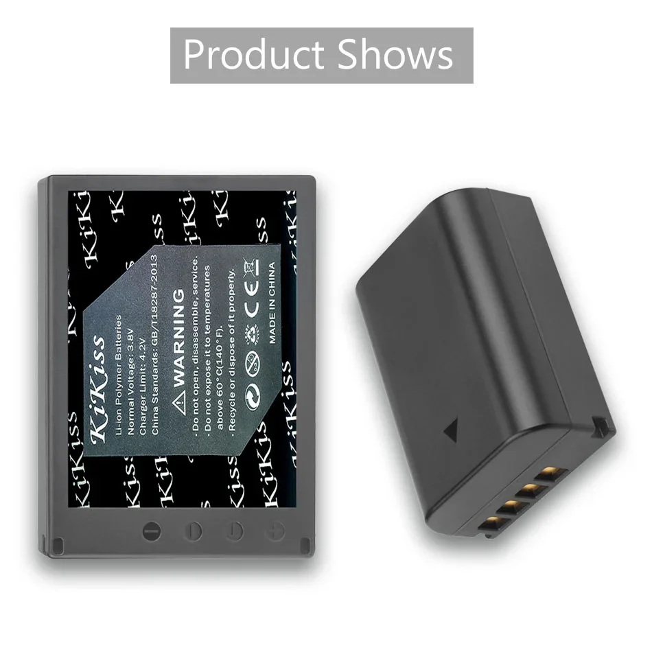 Литий-ионный аккумулятор KiKiss BLX-1 BLX1 2600mAh для камеры Olympus OM-1 OM1 Bateria Изображение 3
