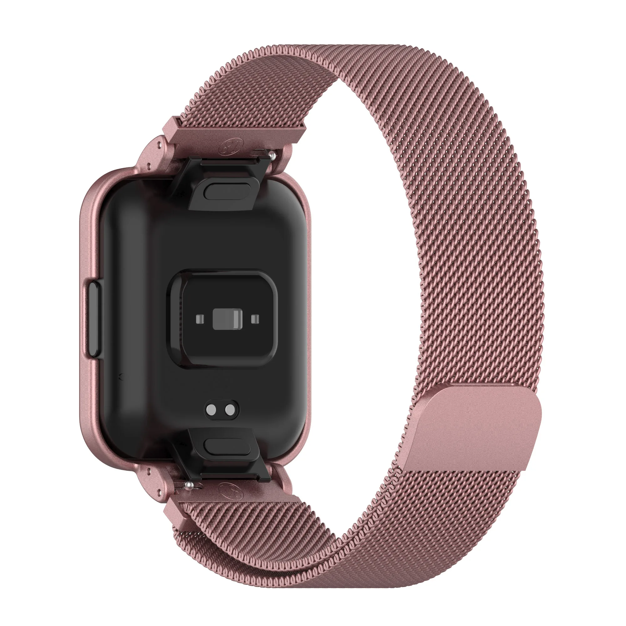 Магнитный браслет с рамкой для часов Xiaomi Redmi Watch2 Lite, модные и роскошные аксессуары для часов, ремешок Изображение 3