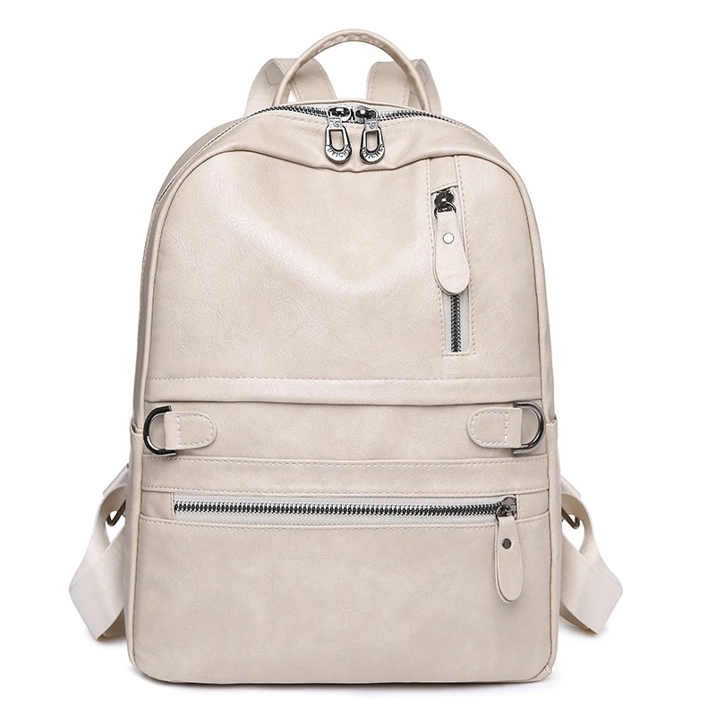 Многофункциональная женская сумка, Модный противоугонный рюкзак для путешествий, высококачественная школьная сумка из мягкой кожи, повседневные сумки через плечо из Лайдса Изображение 0