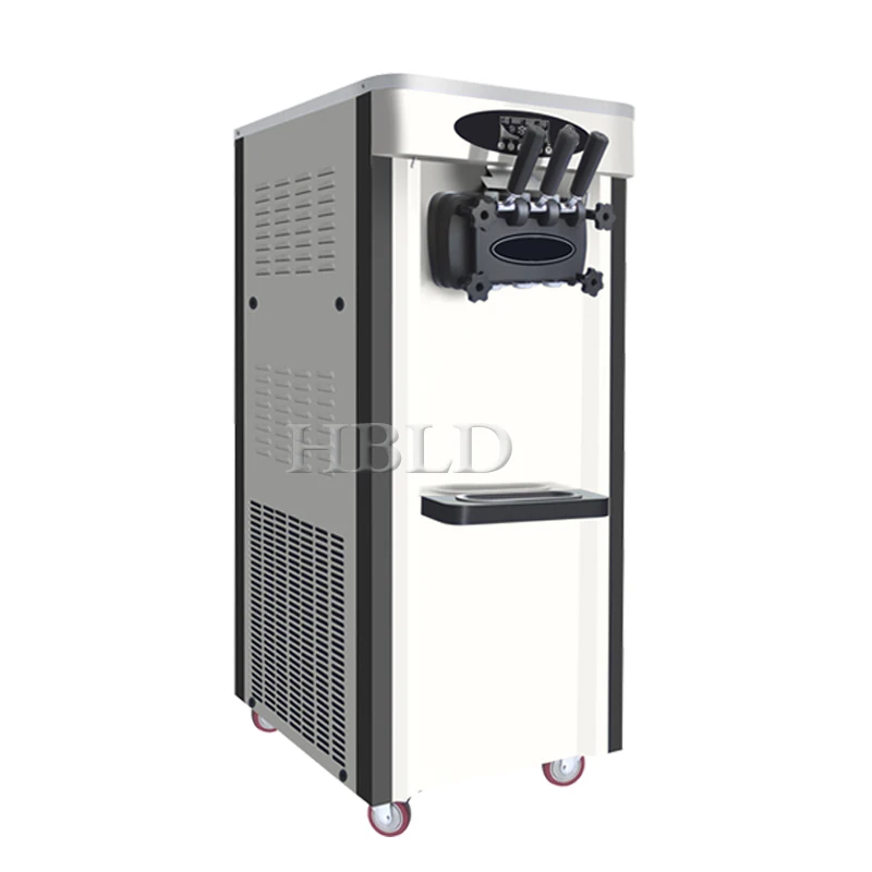 Мощная машина для производства мороженого из нержавеющей стали, коммерческая машина для производства рожков для замороженного йогурта Изображение 3