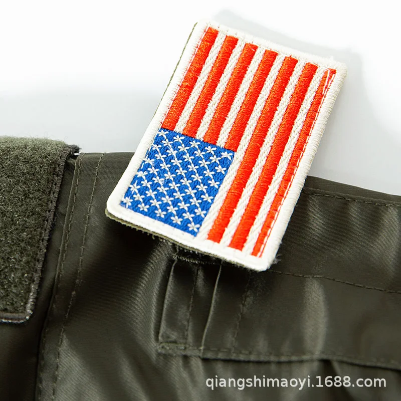 Мужская зимняя куртка-бомбер, мужская уличная утепленная бейсбольная куртка с несколькими карманами, военная водонепроницаемая тактическая верхняя одежда пилота США Изображение 4