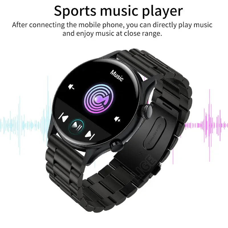 Мужские смарт-часы LIGE Bluetooth Call Amoled Экран Доступ к NFC AI Голосовой монитор сердечного ритма часы Фитнес-трекер Smartwatch Изображение 5