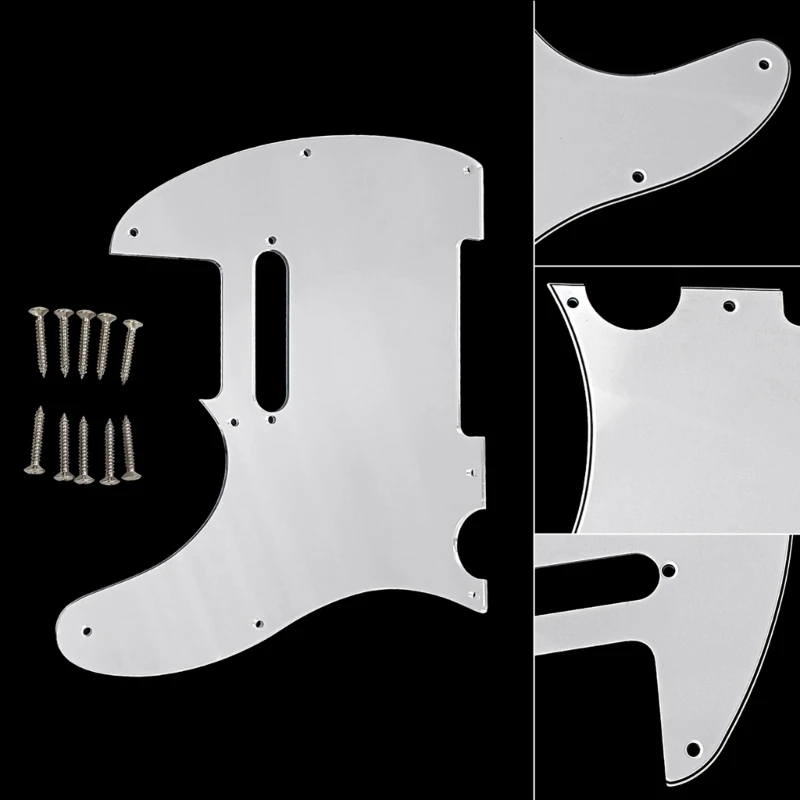 Накладка на 8 отверстий, пластиковая накладка для гитары, Хамбакеры, Накладка, Аксессуары для электрогитары в современном стиле, Прочный G99D Изображение 1