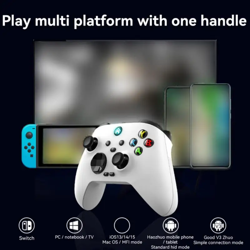 Настройте свой контроллер One S Shell Улучшите ваш игровой опыт Игровой контроллер 2.4 g с шестиосевым беспроводным геймпадом Изображение 3