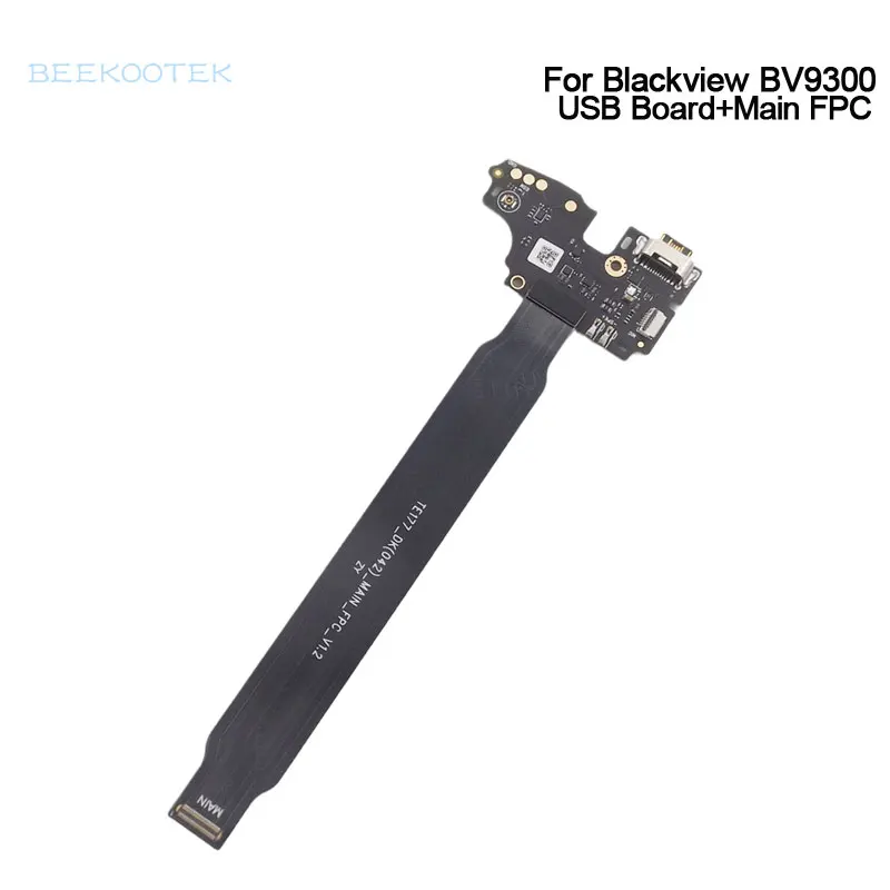 Новая оригинальная плата Blackview BV9300 USB, базовый порт зарядки, плата подключения основной платы, основные части FPC для смартфона Blackview BV9300 Изображение 0