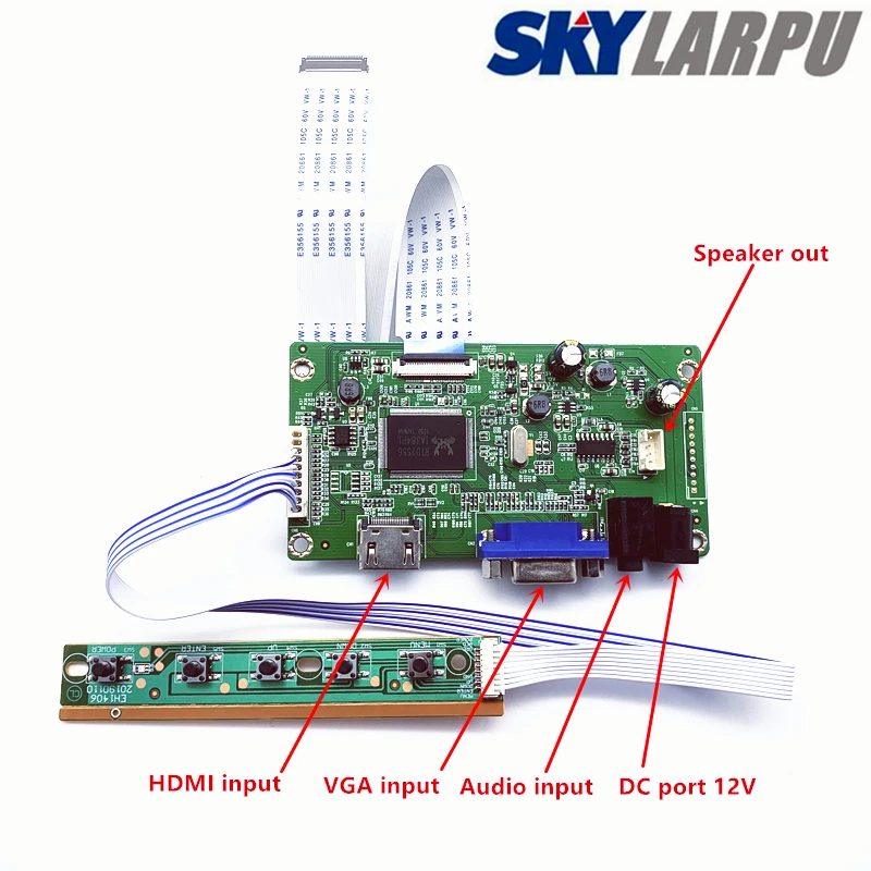 Новый комплект Драйверов платы контроллера для NT156WHM-N32 NT156WHM N32 HDMI + VGA LCD LED LVDS EDP Драйвер платы контроллера Бесплатная доставка Изображение 3