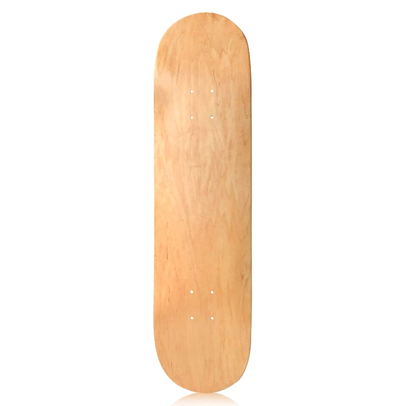 Оптовая продажа дешевых 31 * 8-дюймовых пустых скейтбордов, 7-слойных деревянных настилов для скейтбординга на заказ, скейтборд Изображение 1