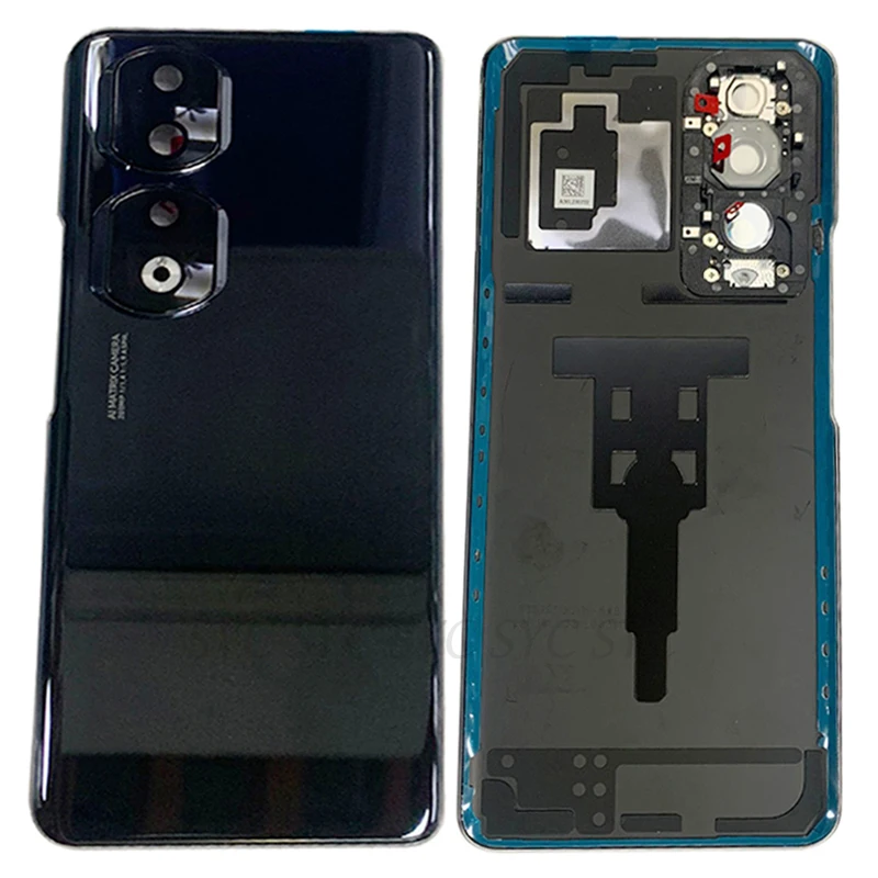 Оригинальная крышка батарейного отсека, корпус задней двери, задняя крышка для Huawei Honor 90 Pro, крышка батарейного отсека с логотипом, запасные части Изображение 3