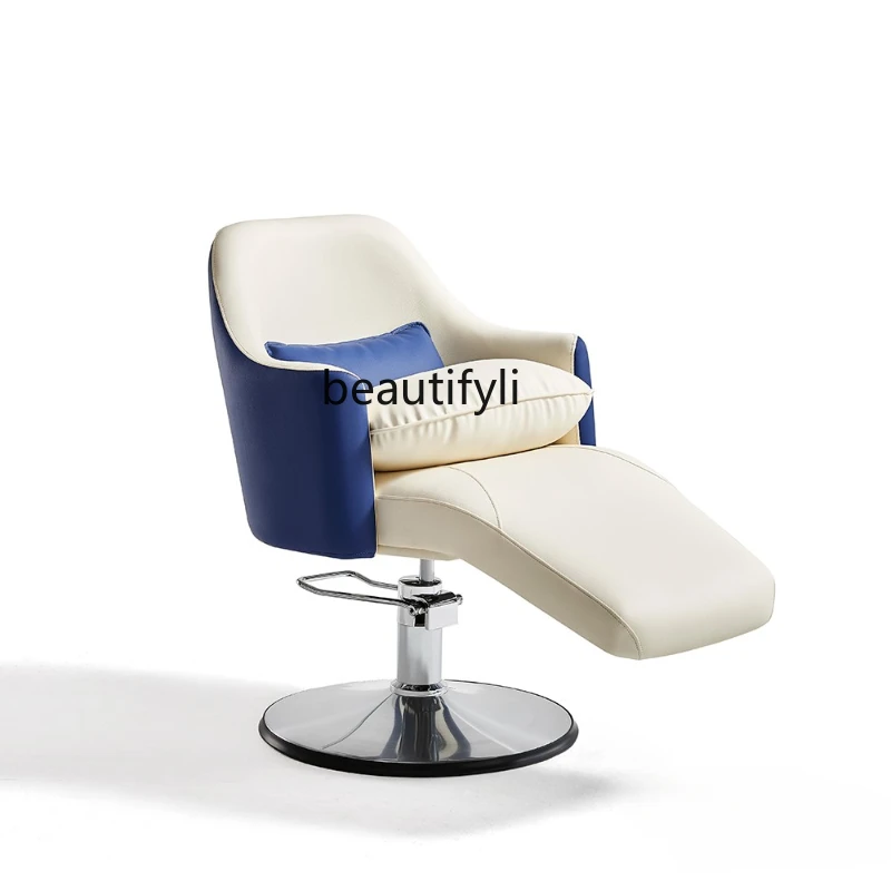 Парикмахерское кресло для парикмахерского салона, Парикмахерское кресло можно опускать, поднимая стул для стрижки волос, сиденье для парикмахерской Изображение 4