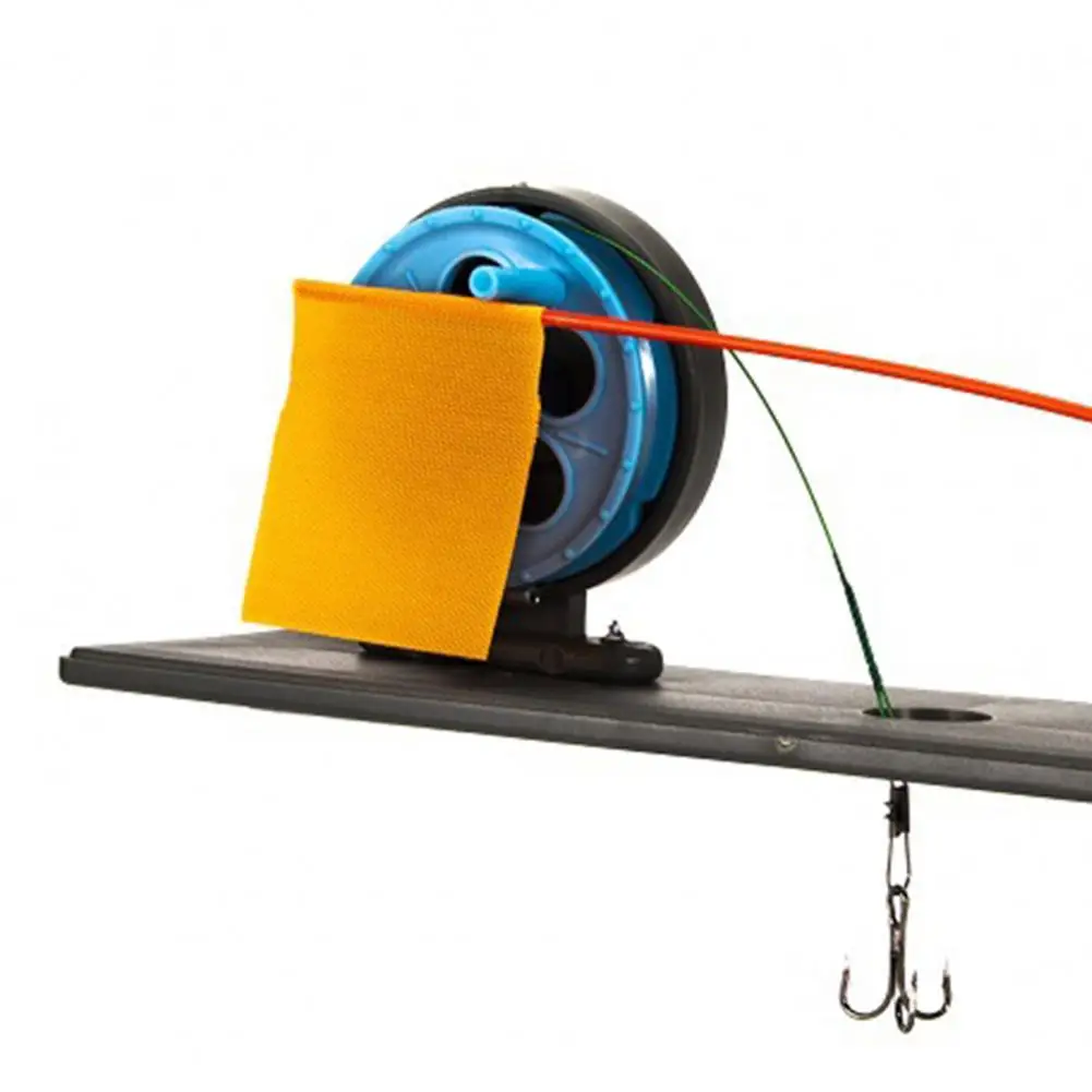 Платформа для рыболовного флага из АБС-пластика, легкая автоматическая Квадратная платформа для колеса для зимней подледной рыбалки на открытом воздухе Изображение 4