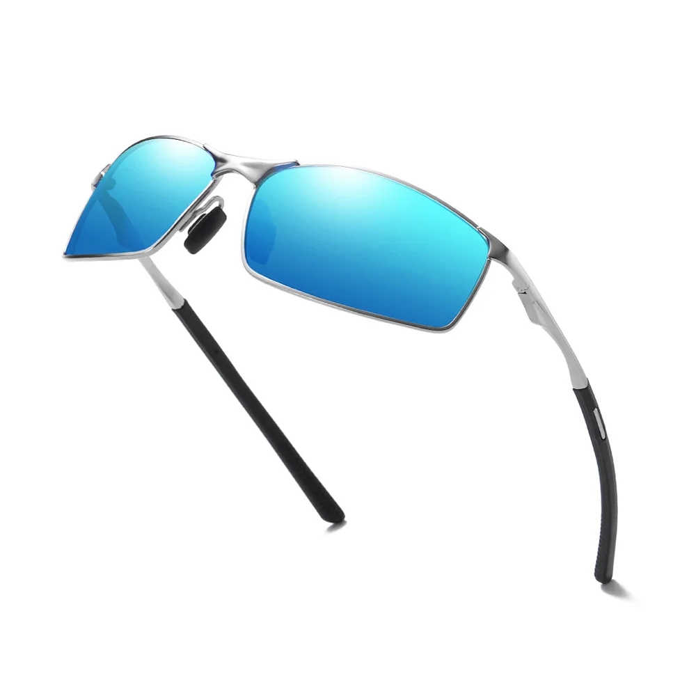 Поляризованные Солнцезащитные очки Мужские/женские Очки Для Вождения Солнцезащитные Очки В Металлической Оправе Очки UV400 С Антибликовым покрытием Солнцезащитные Очки Оптом Goggle Изображение 2
