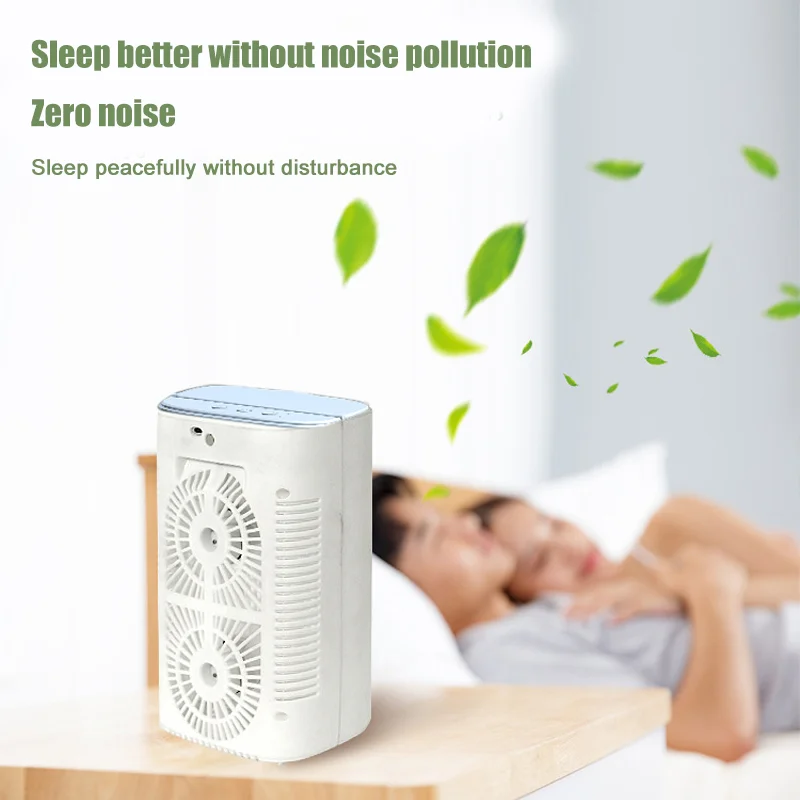 Портативный вентилятор-охладитель воздуха, мини-USB кондиционер, настольный вентилятор воздушного охлаждения, Увлажнитель, очиститель для офиса, спальни Изображение 4