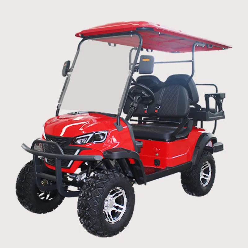 Продается новый 4 6 Местный электромобиль для гольфа Golf Cart с двигателем переменного тока мощностью 4 КВТ 48 В, Роскошный Экскурсионный автобус Golf Buggy Изображение 4