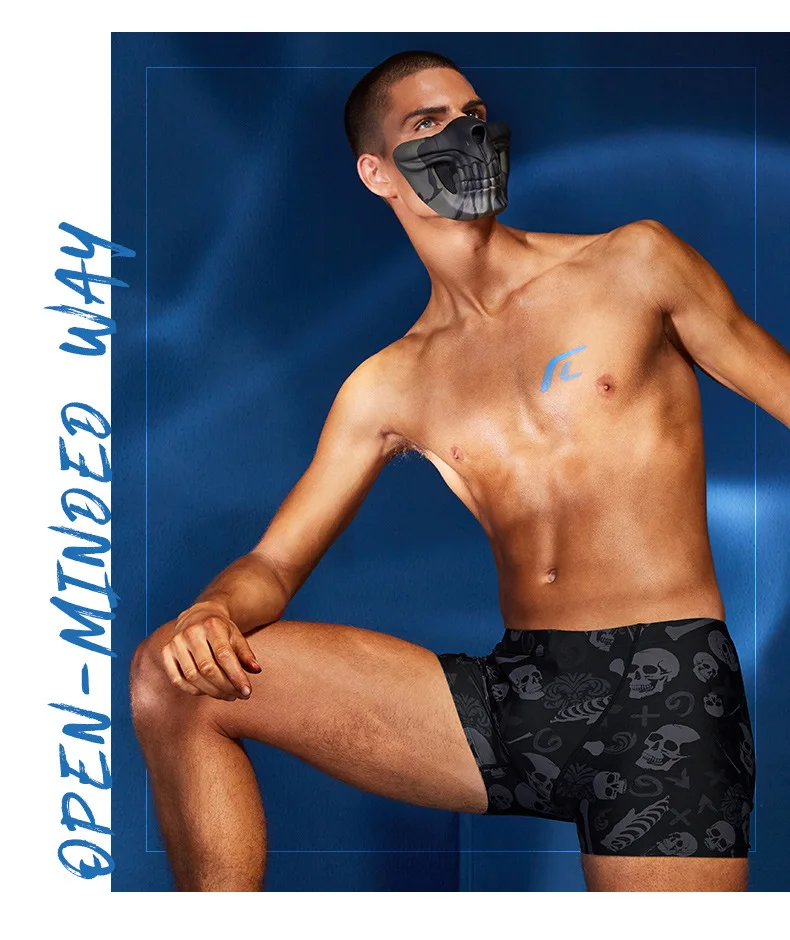 Профессиональные мужские плавки из полиэстера - быстросохнущие, уникальный дизайн и удобная посадка Изображение 3