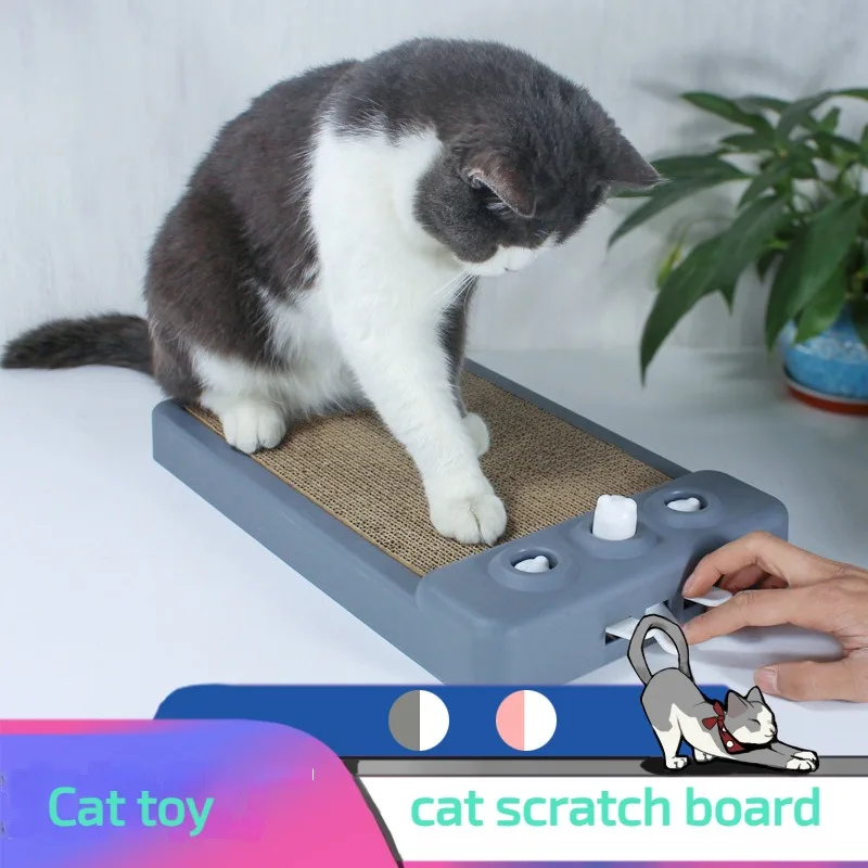 Прочная игрушка-дразнилка для кошек из гофрированной бумаги - идеальные товары для домашних животных для бесконечного веселья. Изображение 0
