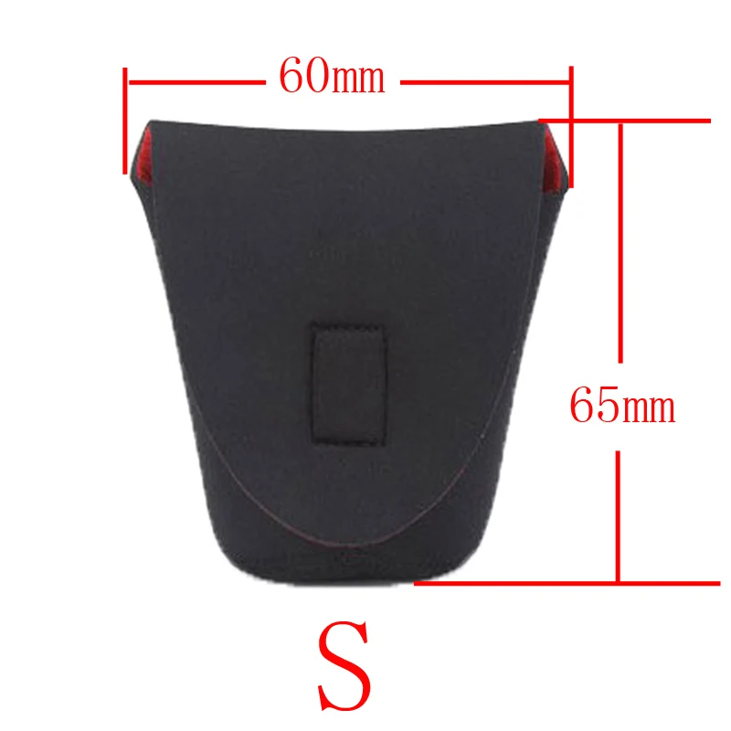 Размеры S, M, L, XL, XXL, неопреновый водонепроницаемый мягкий чехол для объектива камеры, размер сумки Изображение 1