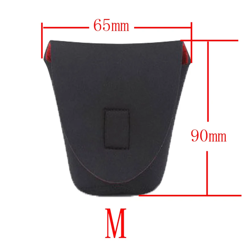 Размеры S, M, L, XL, XXL, неопреновый водонепроницаемый мягкий чехол для объектива камеры, размер сумки Изображение 2