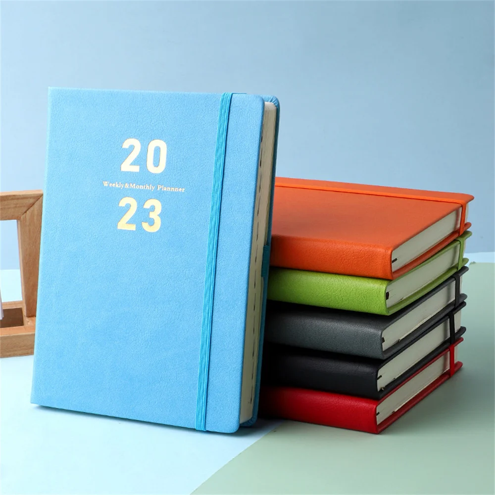 Расписание на 2023 год Английский На внутренней странице Блокнот Office 365 Тайм-менеджмент Календарь Книга Блокнот Канцелярский планировщик Школьная повестка дня Изображение 1