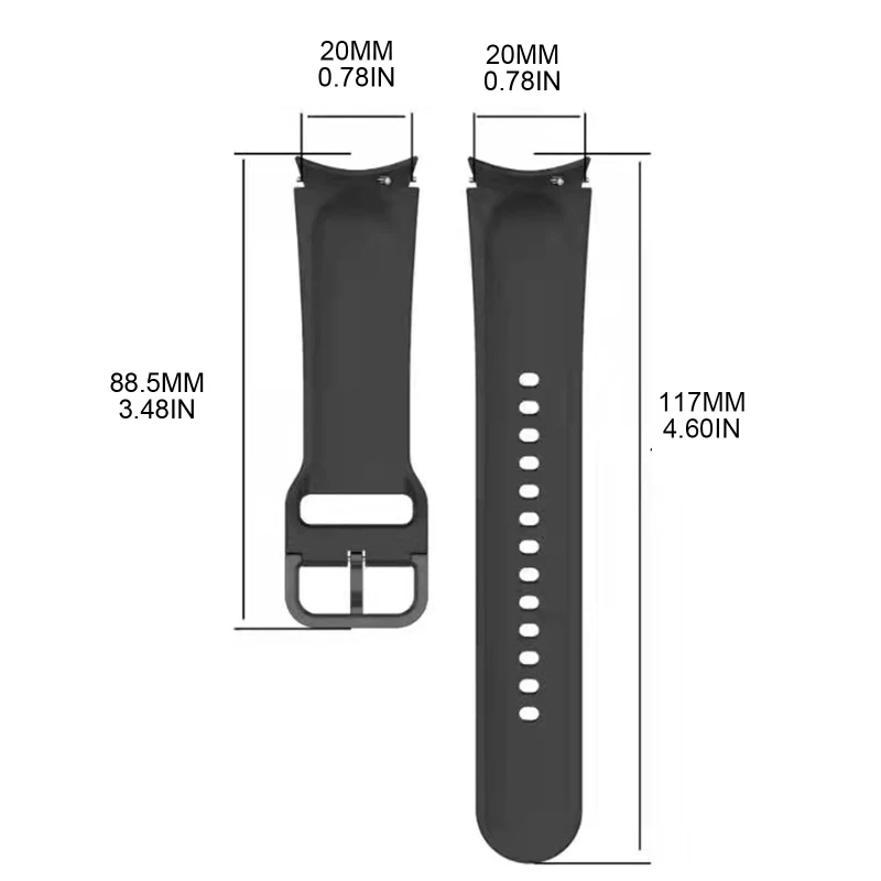 Ремешки для часов Сменный Браслет Напульсники для Galaxy Watch5 /Watch5 Watch4 N2UB Изображение 5