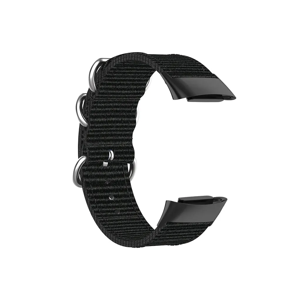 Ремешок Для Часов Fitbit Charge 5 Нейлоновый Браслет На Запястье Смарт-Часы Дышащий Ремешок Для Часов Аксессуары Fitbit Charge5 Изображение 4