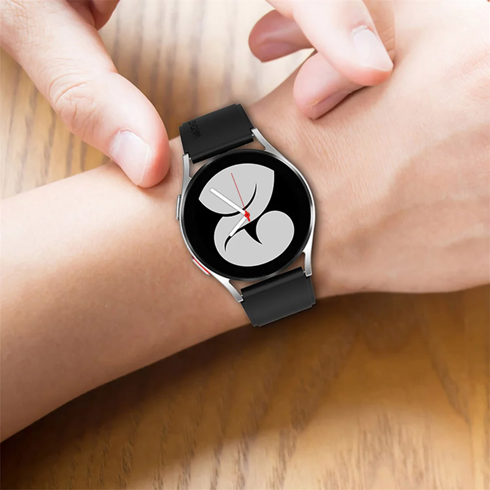 Ремешок для часов Samsung Galaxy Watch/Huawei Watch GT2 /Amazfit GTR BIP 42 мм Спортивный Силиконовый Браслет Браслет для 20 мм Ремешка Изображение 1