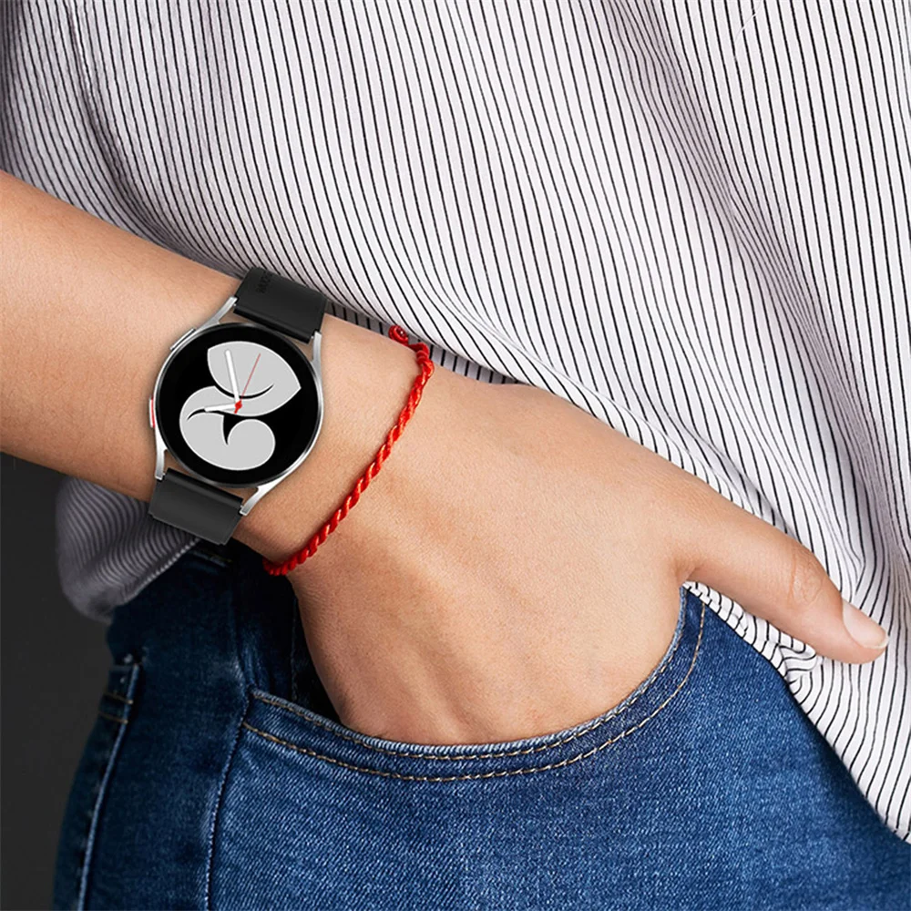 Ремешок для часов Samsung Galaxy Watch/Huawei Watch GT2 /Amazfit GTR BIP 42 мм Спортивный Силиконовый Браслет Браслет для 20 мм Ремешка Изображение 2