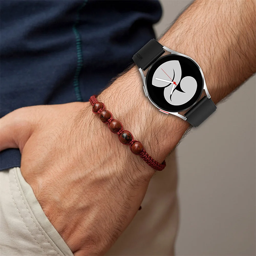 Ремешок для часов Samsung Galaxy Watch/Huawei Watch GT2 /Amazfit GTR BIP 42 мм Спортивный Силиконовый Браслет Браслет для 20 мм Ремешка Изображение 3