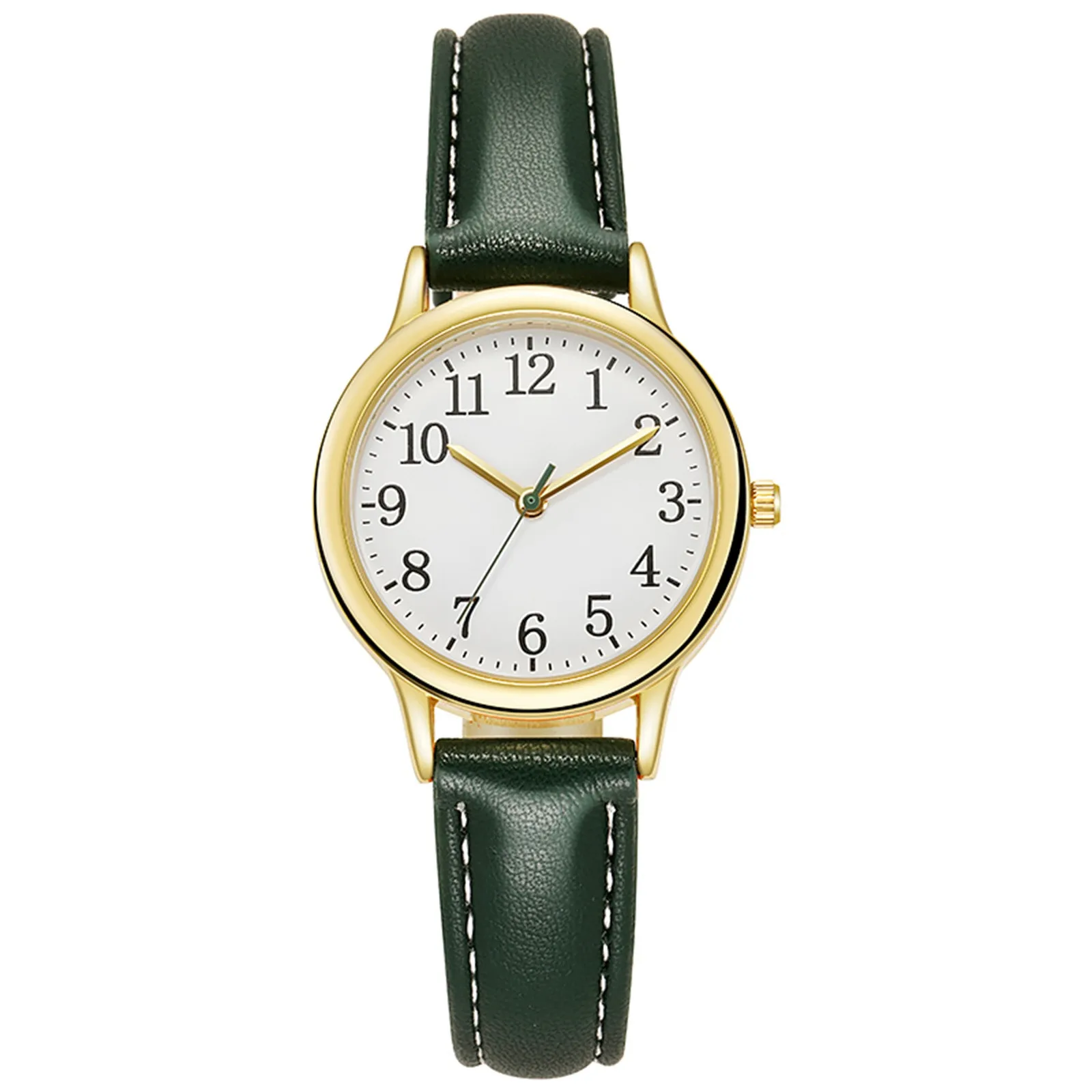 Самый продаваемый продукт 2023 года, щедрые кварцевые наручные часы, женские часы, точные водонепроницаемые женские часы золотого цвета Relojes Изображение 3