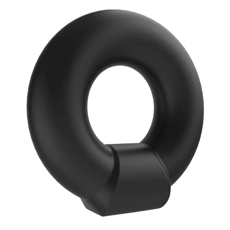 Сверхмягкое Жидкое силиконовое кольцо для полового члена, Эластичное Фиксирующее кольцо, секс-игрушка для мужчин, улучшающая самочувствие E1YC Изображение 4