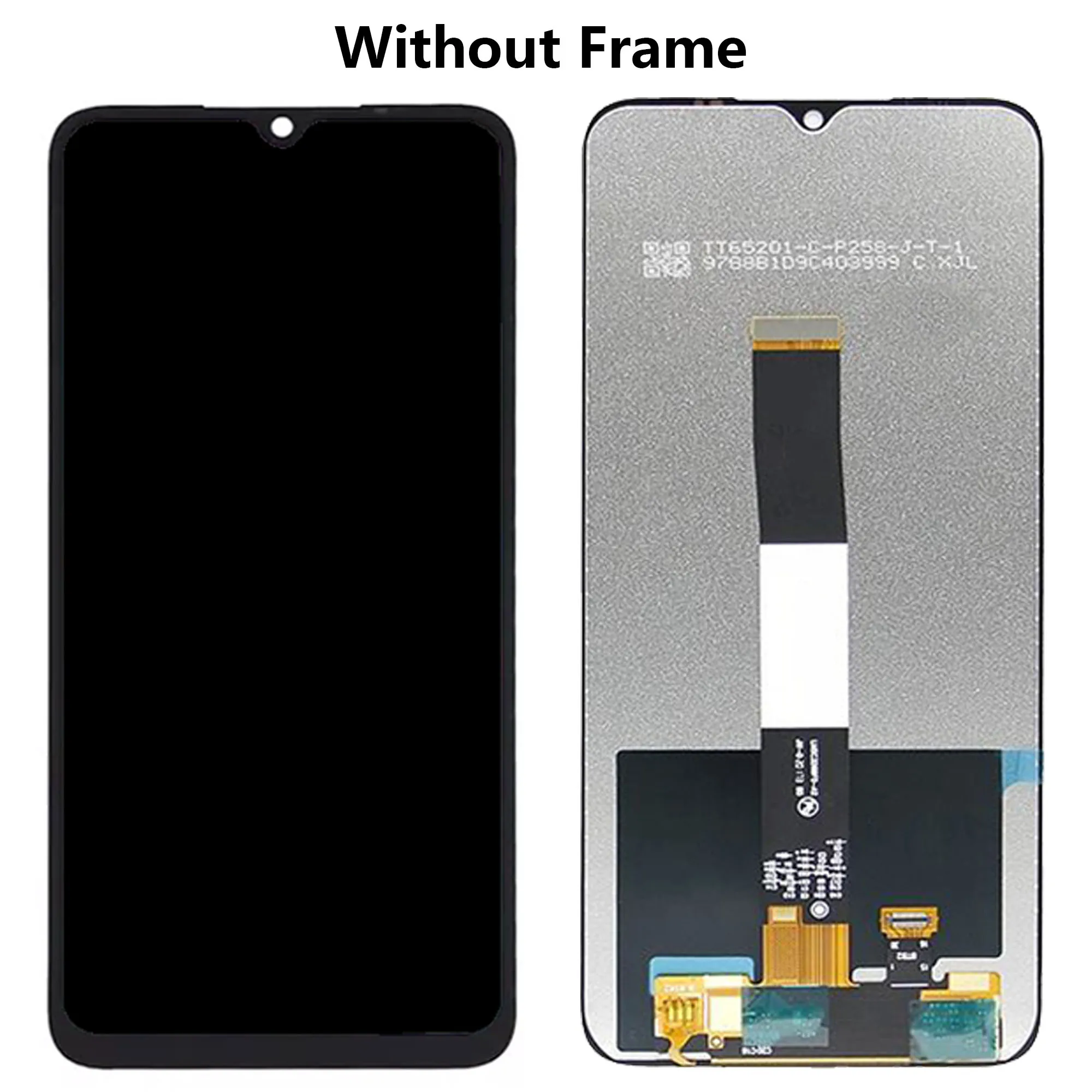 Сенсорный Экран Дигитайзер В Сборе Для Xiaomi Redmi 9C M2006c3lg M2006C3LI M2006C3LC ЖК-Дисплей С Рамкой Запасные Части Изображение 2